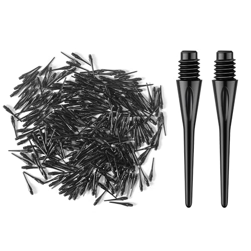 Vastarsky 2BA Thread Soft Dart Tips 300 Pack Plastic Dart Points Replacement Premium Dart Accessories