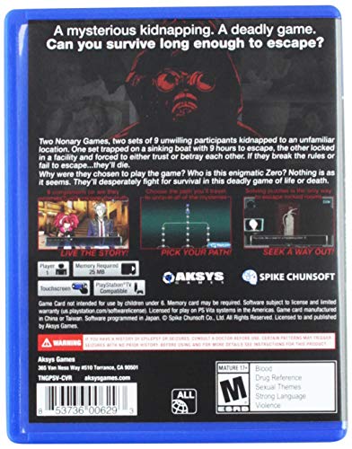 Zero Escape: The Nonary Games - PlayStation Vita image 5