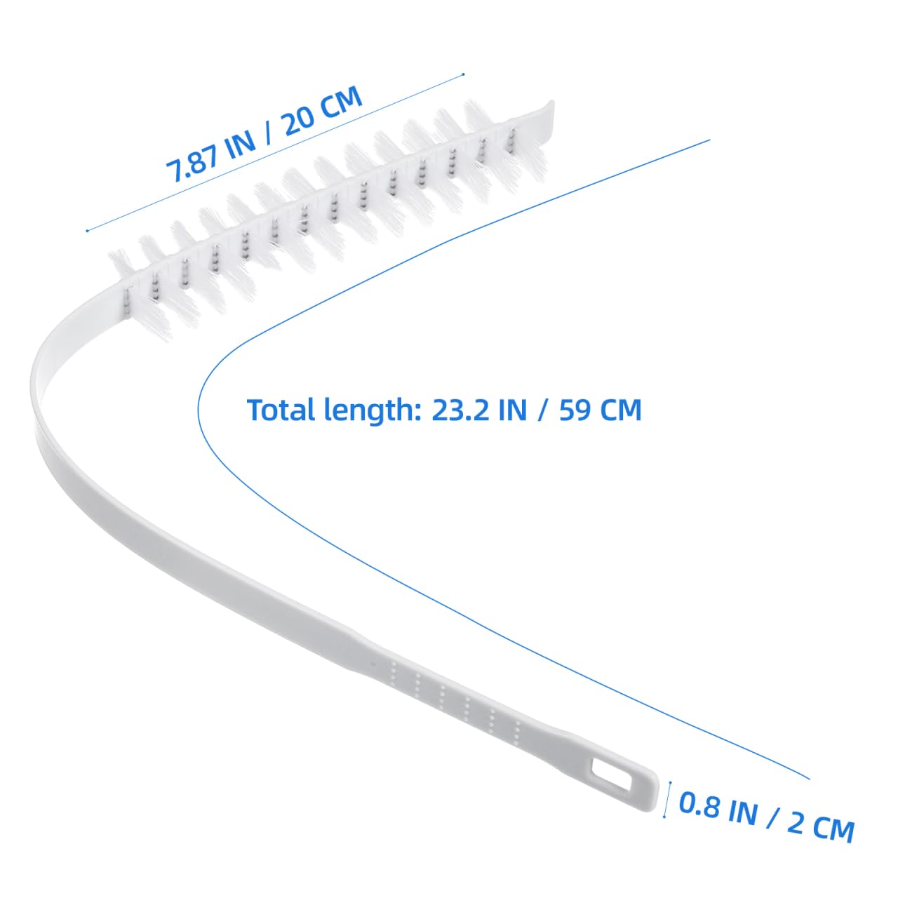 PACKOVE Washing Machine Brush for Deep Cleaning Washer Drum and Radiator Flexible Abs Cleaning Tool for Removing Dust and Pet Hair in Appliances and Hard-to-Reach Areas - Image 2