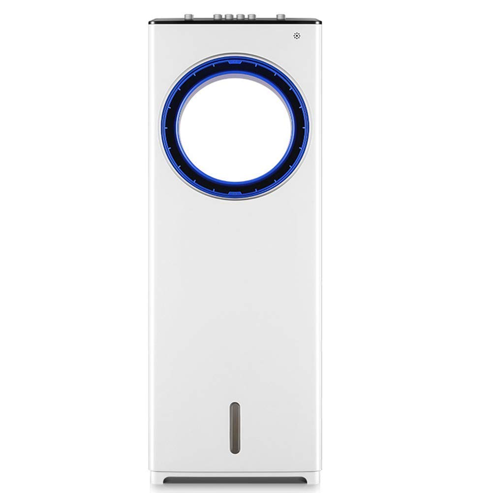 MSHGSKU Air Cooler Evaporative Fans Evaporative Cooler, Portable Bladeless Air Cooler,Electric Fan Humidifier with Remote Control 3 Modes, Air Conditioner for Home Office (Color