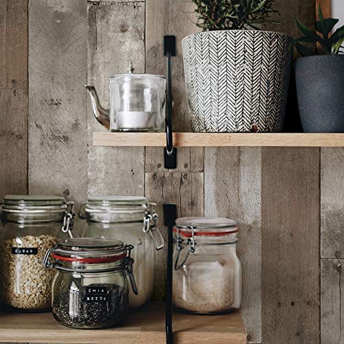 Tempaper Weathered Repurposed Wood Removable Peel And Stick Wallpaper, 20.5 In X 16.5 Ft, Made In The Usa #TOP2