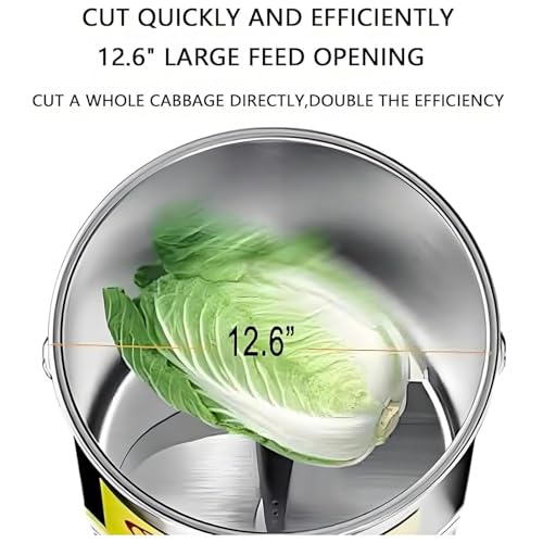 Cortadora comercial de vegetales acero inox 1800W miniatura 3