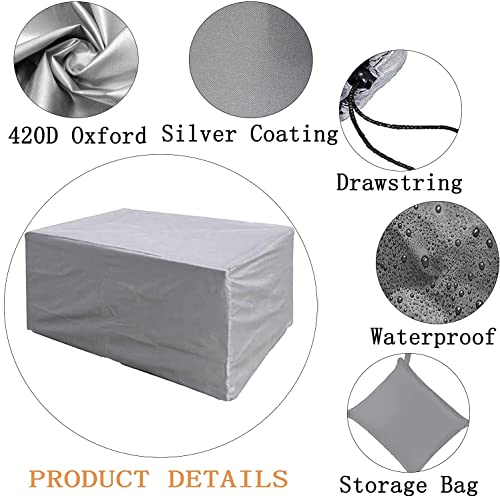 PLZY Copertura Tavolo Esterno, Copertura Mobili da...