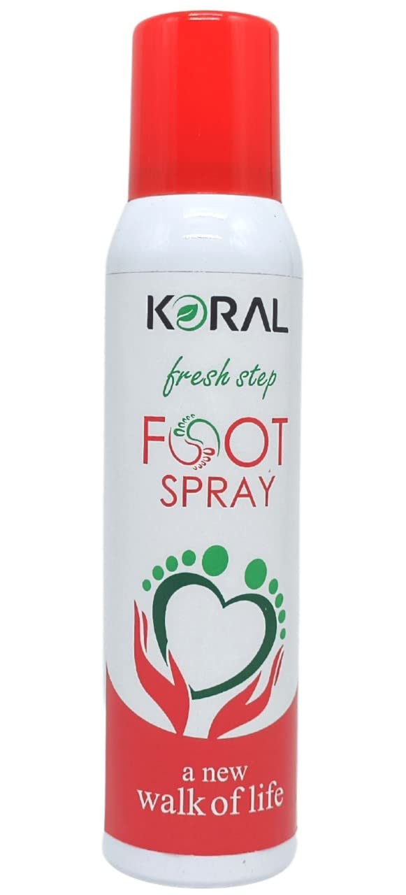 Buy Koral Pharma Foot Spray Pack of 3390ml, Heel Care Softness Foot