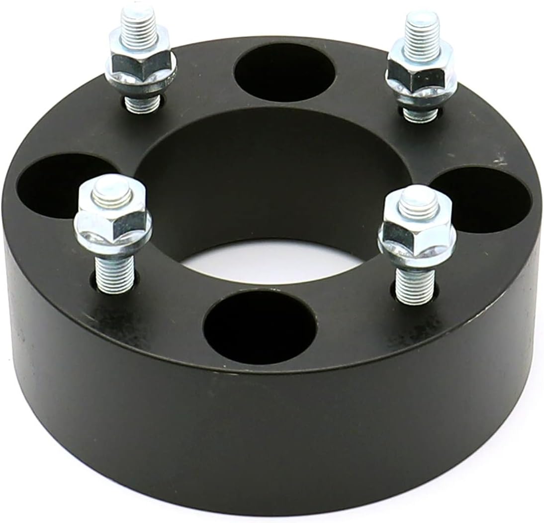 HICKS 4x110 Wheel Spacers 2" Thick Wheel Spacer Adapters 76mm Hub Bore with 10mmx1.25 Studs fit for 1988-2000 TRX300 Fourtrax, 1987-2002 Yamaha YFM350FW 4WD, Set of 2