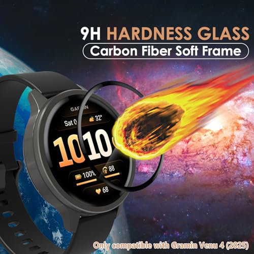 Hianjoo 6 szt. ochraniaczy ekranu do Garmin Venu 4 45 mm, miękkie ochraniacze ekranu premium (45 mm)