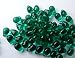 Produktbild 60 (PCS) X 6mm CZECH GLASS TEARDROP TEAR DROP BEADS - TEAL GREEN - Z052 by Czech Glass Beads