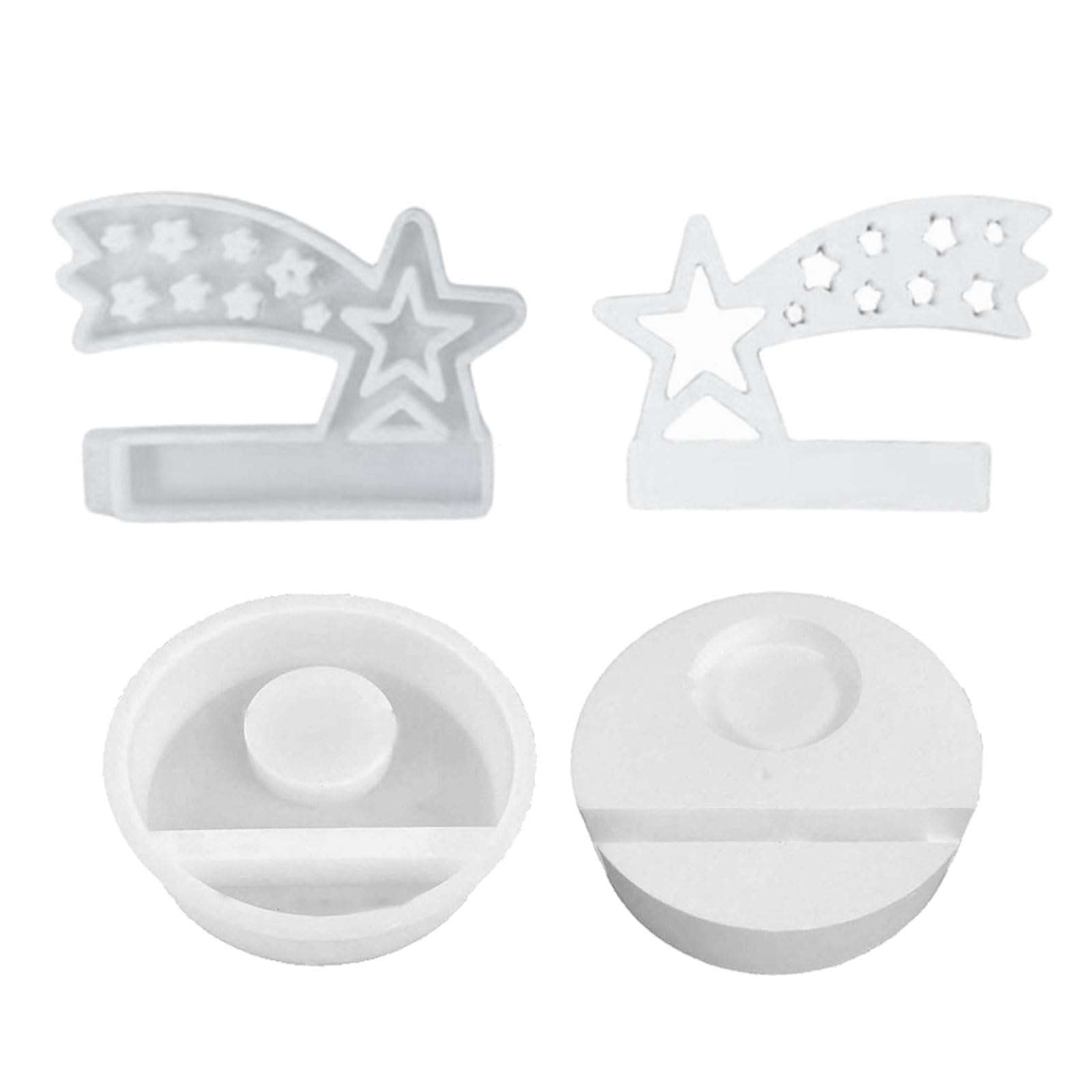 Tsophreniq House Holder Concrete Gypsum Molds Silicone Candlesticks Resin Home Decorations Craft Holder