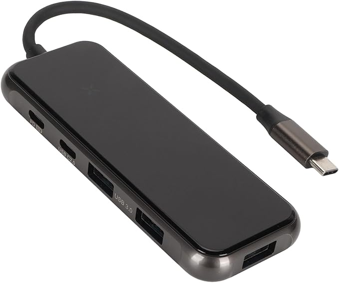 Docking Station USB C 8 en 1 ASHATA con 3 USB 3.0 y PD miniatura 6