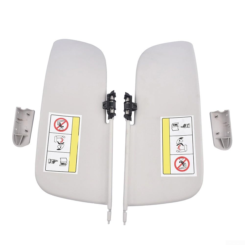 Lot de 2 pare-soleil de voiture gauche et droite pour C3 II pour SC 1.0 1.1 1.2 1.4 09-16 1613251480 Installation facile