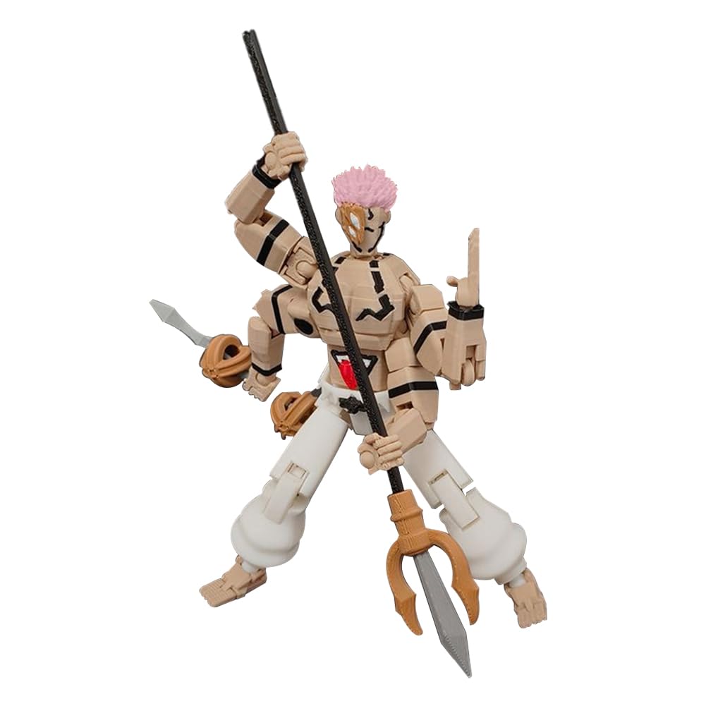 Amazon.com: QAHEART JJK Figures 3D Printed Movable Joints