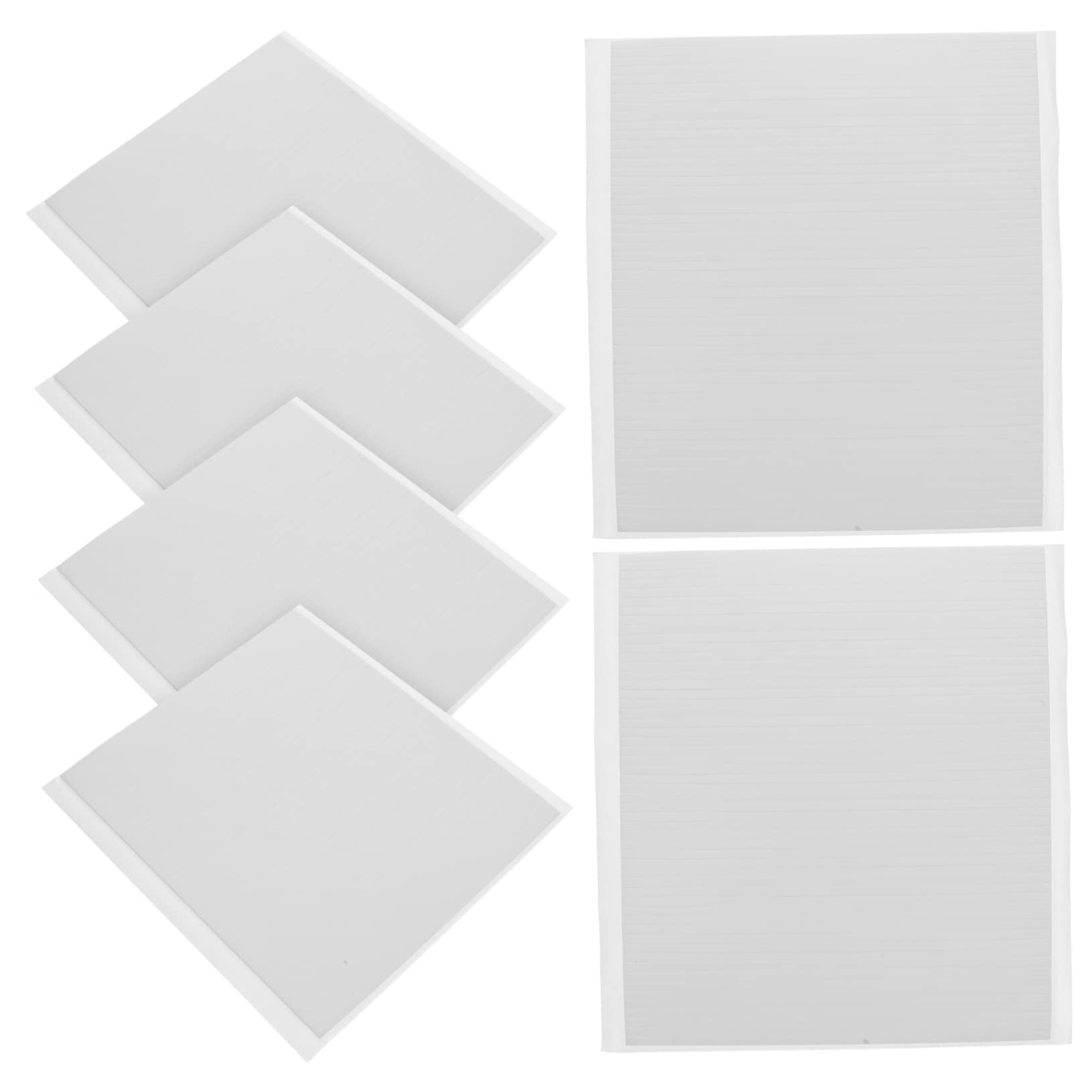SHINEOFI 5 Juegos Tira De Espuma Autoadhesiva Almohadillas De Espuma Pegajosas Pegajoso Espuma De Doble Cara Espuma Adhesiva De Doble Cara Cintas Adhesivas De Espuma Eva 6 Hojas * 5