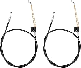 Universal Recliner Cable Replacement - Sofa Couch Recliner Release Cables - Up 37.6 inch Exposed Cable with S Tip (4.92 in Length)