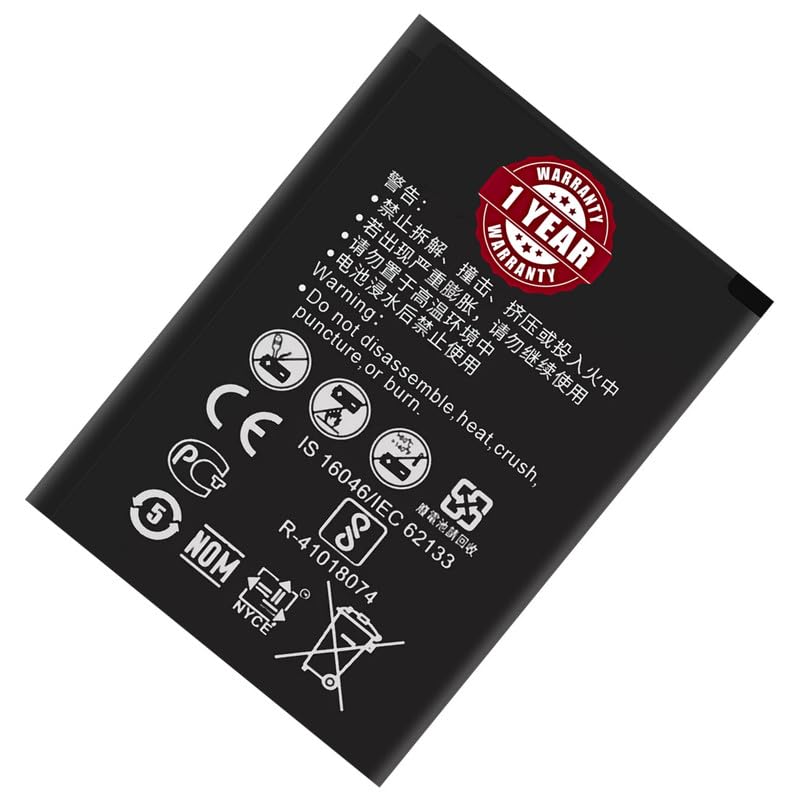 Image of Original HB434666RBC Battery for Huawei Airtel Wireless 4g Hotspot Router r216 Vodafone Huawei Router E5573 E5573S E5573s-32 E5573s-320 Battery - (1500mAh) - 365 Days Warranty