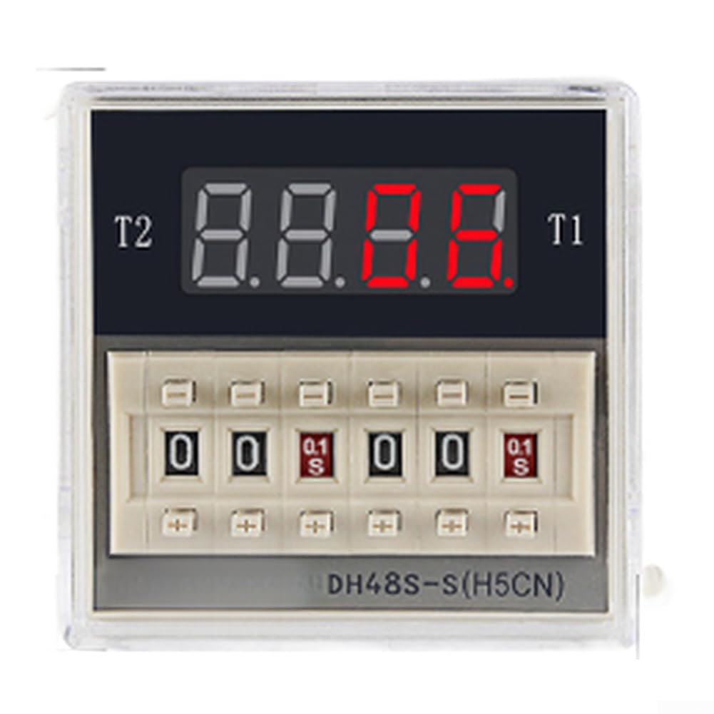 DH48S-S Digital Timer Switch 12V 24V LED Display(DH48S-S AC/DC12V)