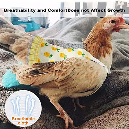 image for Generic 6 Pack Chicken Saddle, Hens Saddles for Hen Apron with Elastic