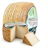 Queso de Mezcla Semicurado Escudo de Villarrín – Leche de Vaca y Oveja Pasteurizada – Pieza Entera ~3 kg – Sabor Suave y Textura Firme Ideal para Tabla de Quesos, Tapas Gourmet y Regalo