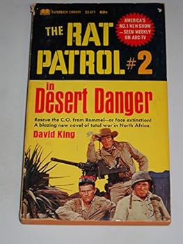Paperback The Rat Patrol (#2) in Desert Danger First Printing 1967 Book