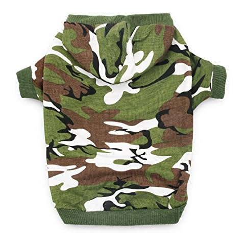 DroolingDog Dog Clothes for Large Dogs Boy Dog Hoodie Dog Shirts for Dogs, XXXXL, Green Cover