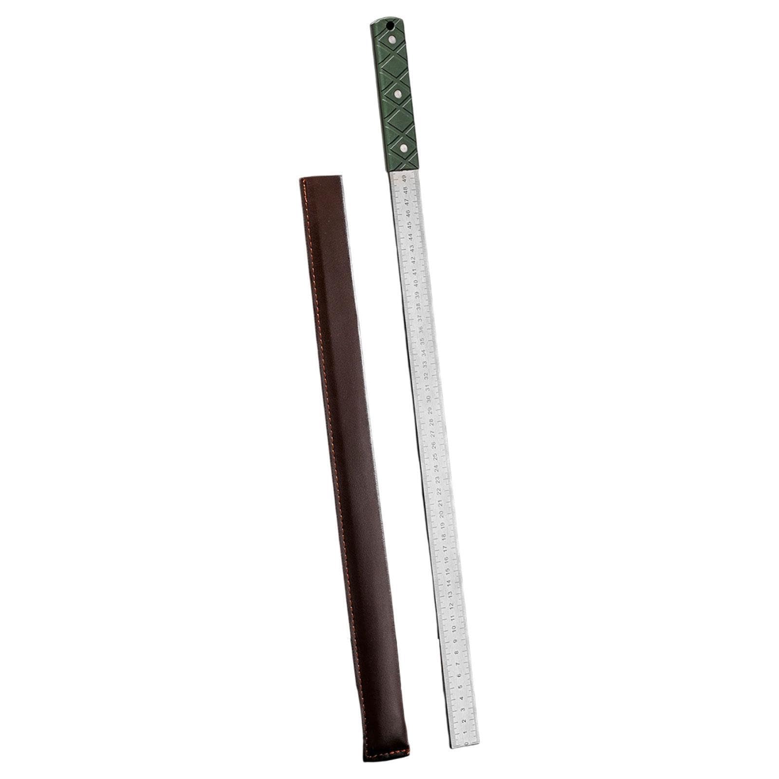 Outil de mesure convivial, règle en acier inoxydable, légère et portable, idéale pour les loisirs créatifs. Robuste et résistante à l'usure,