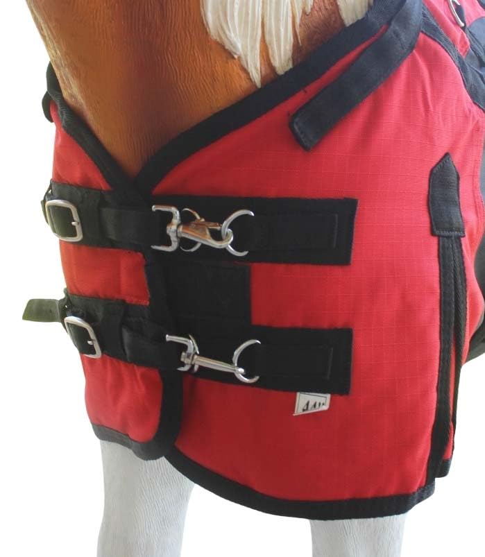 Tough 1 1200D Snuggit Turnout 300g 78In Burgundy