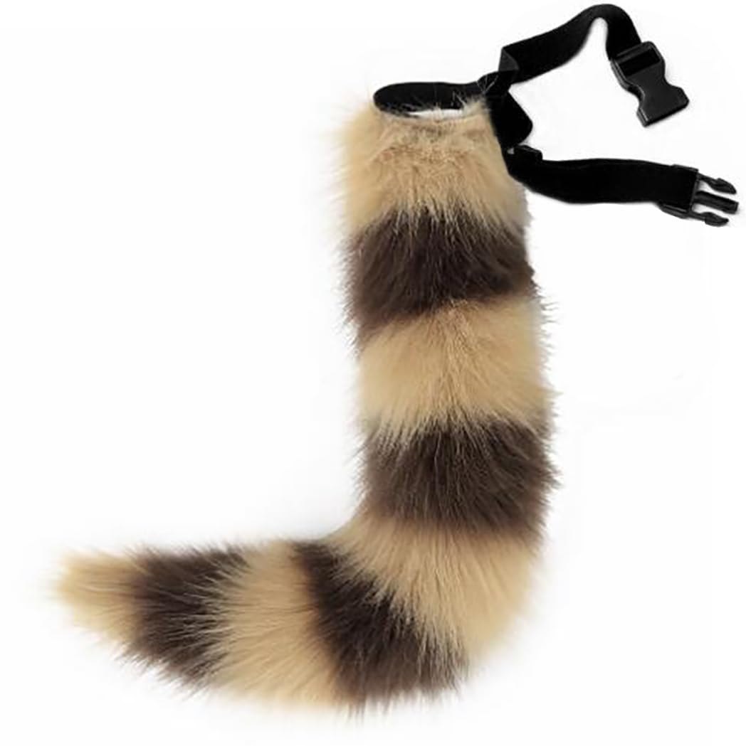 DRESHOW Fox Fur Tail Cosplay Costume Party Super Huge Fluffy Tail for Women