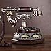 Produktbild LSLMCS Holz-Telefon Mit Schnur-Telefone Retro-Stil Telefon/Vintage-Telefon/Knopf Stoff Cord Traditionelle Glocke Klingelton Telefone for Privatanwender Küche Hotel Büro