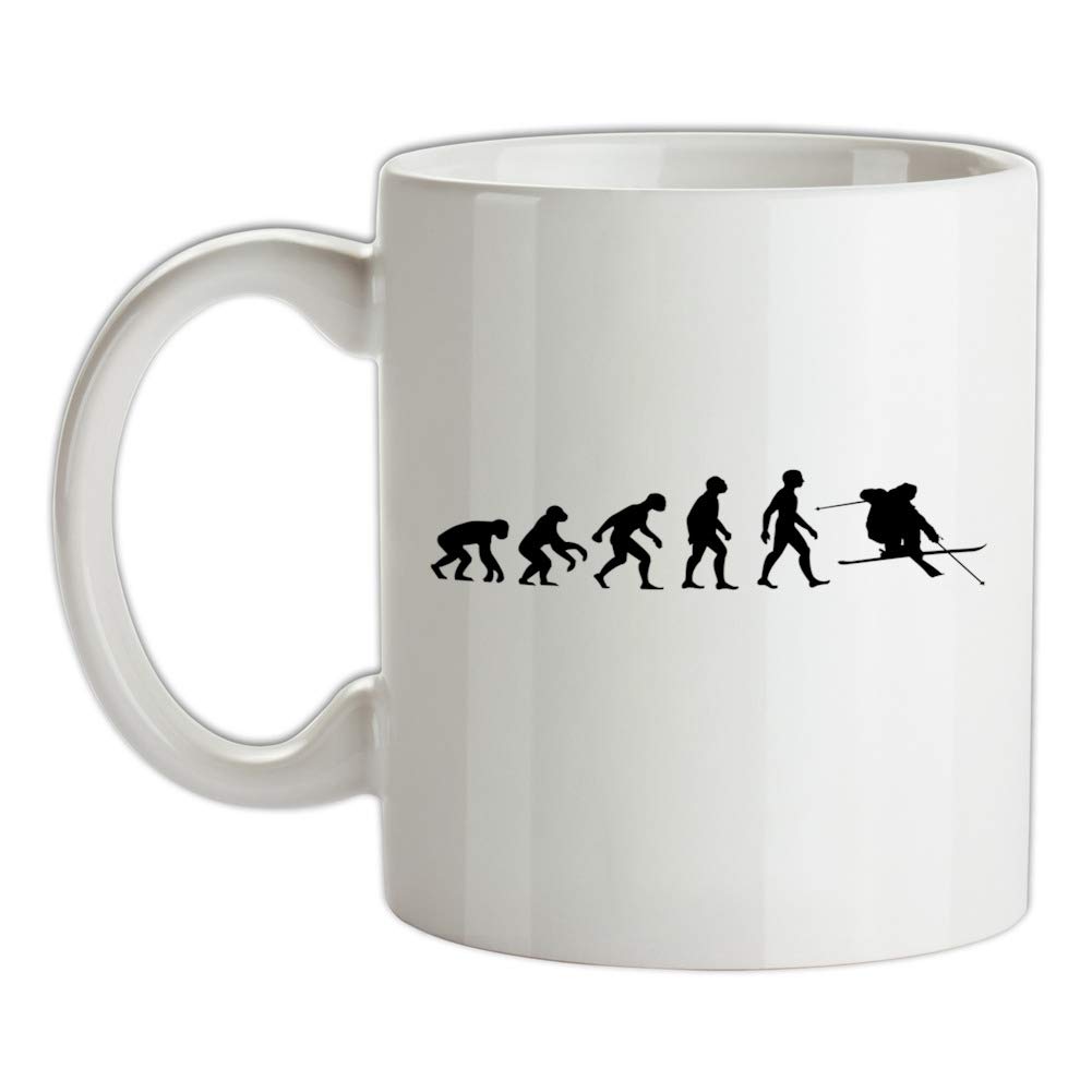 Evolution Ski - 10oz - Ceramic Mug for Coffee/Tea
