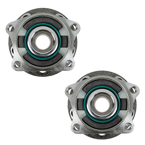 Image of TRQ Rear Wheel Bearing and Hub Assembly Set 2 Piece Compatible with 03-07 Volvo XC70 06-09 S60 AWD 04-05 S60 2.5T AWD 02-03 01-02 V70 XC 02-03 V70 04-06 S80 2.5T 2004