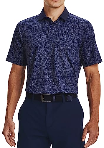Under Armour Men's UA Iso Chill Heather Polo 1377294 (as1, Alpha