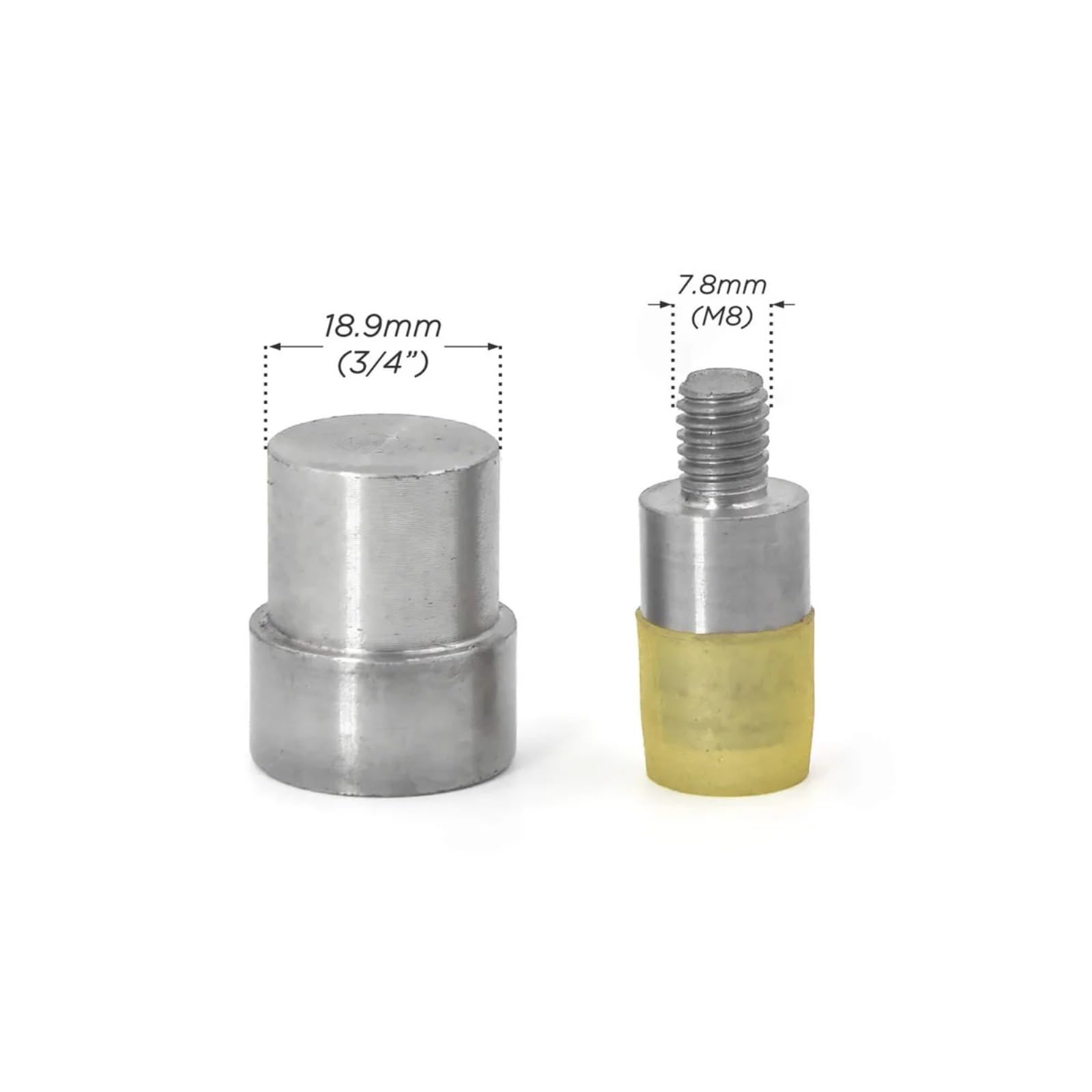 Snap Fasteners Botón Die 1 juego de botones a presión con hebilla magnética | Molde for Máquina De Prensa Manual 14/18mm(14mm)