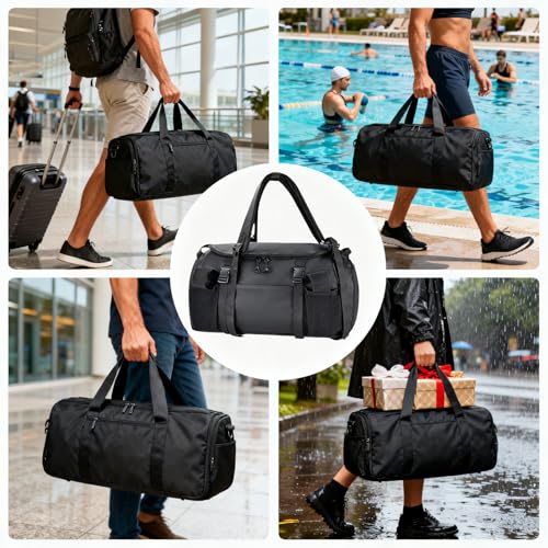 Sac de sport grand format et fourre-tout imperméable voyage nuit - 6