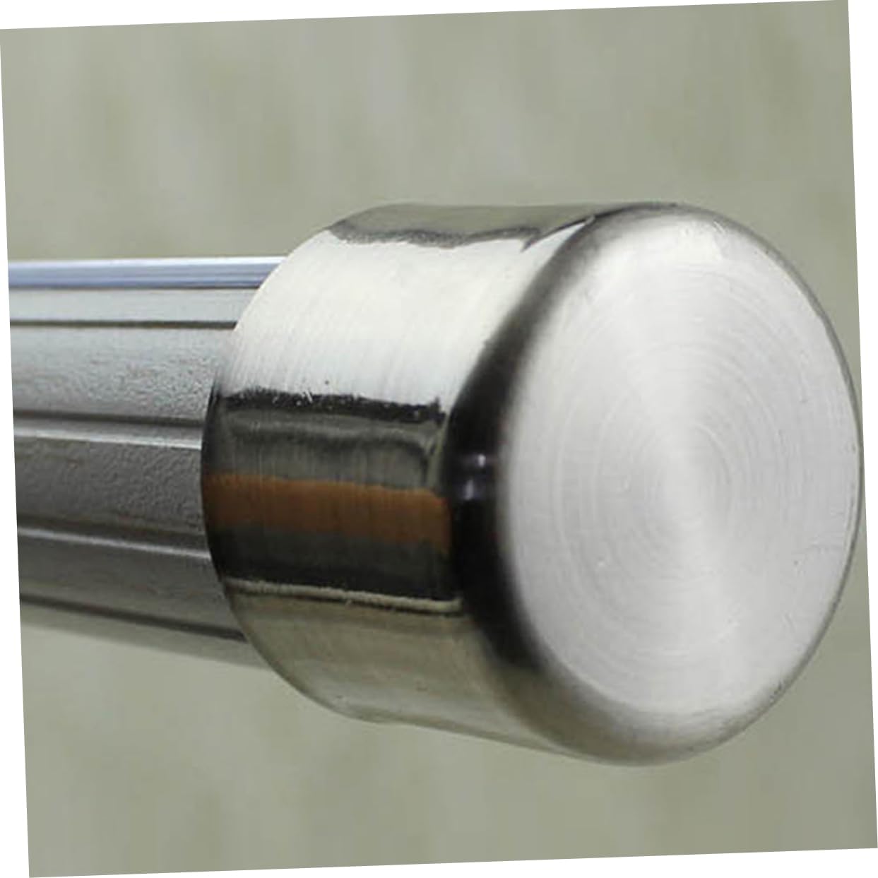 KICHOUSE Curtain Rod End Caps Drapery Finials for Roman Curtain Rods Modern Decorative End Plug Caps Compact for Various Window Treatments