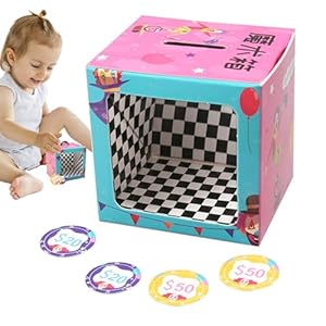 Generisch Münzbank Zaubertrick Box Lernspielzeug