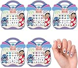 mujer uñas acrilicas Larga duración: las calcomanías de tatuajes adhesivos para uñas pueden durar mucho tiempo y mantener su brillo si se pegan correctamente. Simplemente disfruta de la diversión de las manualidades de uñas de bricolaje. Un regalo perfecto para la fiesta de primavera de Año Nuevo para mujeres, niñas, niños.