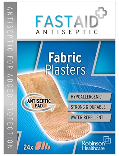 Fastaid Breathable Fabric Plasters 24 (Packaging may vary)