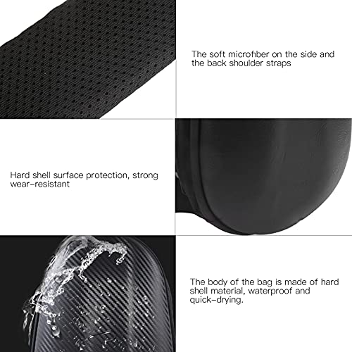 EVA Hard Shell Shoulder Messenger Bag Large Capacity Travel Chest Sling Bag2