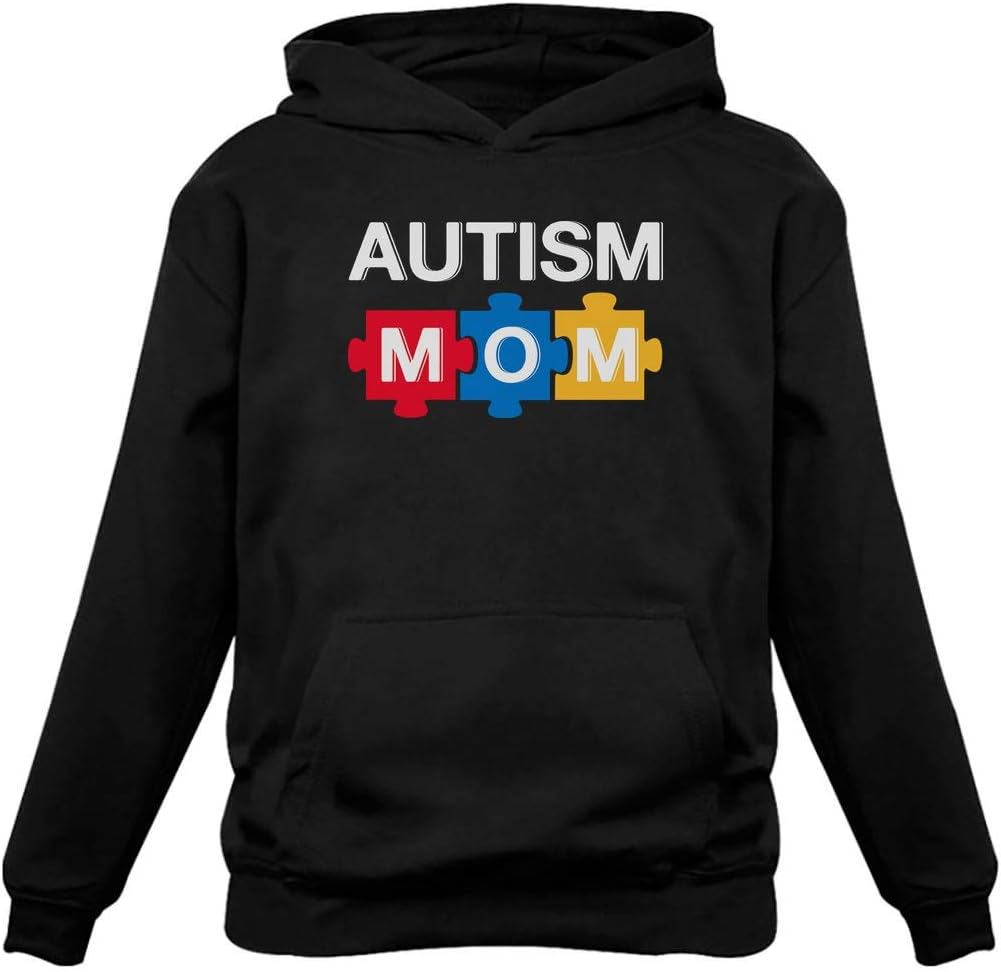 Tstars Autism Mom Hoodie Autism Awareness Women Hoodie