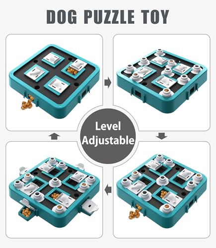 Dog Puzzle Toy, Food Treat Feeder, Mental Stimulation, Green - Image 3