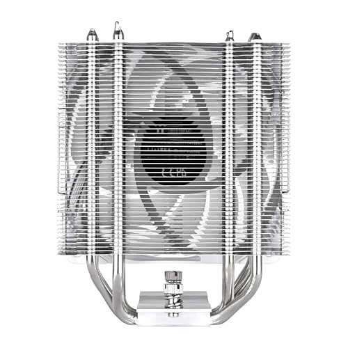 Image of Thermaltake UX500 ARGB White CPU Cooler; 5xO6mm Copper Heatpipes; 120mm PWM Fan; 700~1800 RPM; Intel /AMD Compatible; Single Tower; 260W TDP; White; CL-P145-AL12SW-A