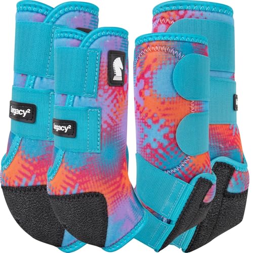 Image of Classic Equine Legacy2 Support Boots, Front and Hind