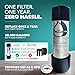 Under Sink Water Filter for Sink Faucet by CuZn, 5 Year Filtration Life, Reduces PFAs, PFOS, Lead, Chlorine, Improves Taste of Tap Water with NSF/ANSI 42 & 372 Certified High Performance