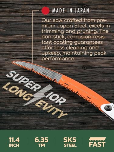 LAGOM 11.4-Inch SK5 Folding Saw