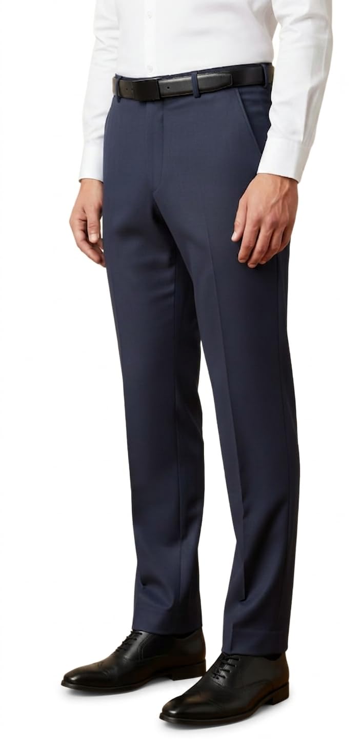 tatvivah Premium Slim-Fit Lycra Trousers for Men – Stretchable Formal Pants with Modern Tailored Fit | Comfortable Office & Casual Wear Bottoms-picture-14
