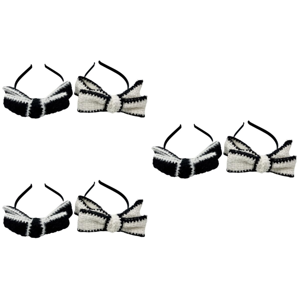 FOMIYES 3 Set Di Fasce Per Con Fiocco Alla Moda Fasce Per Con Fiocco Per Donne 2 Pezzi * 3