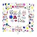 Inflatable Selfie Frame and Photo Booth Props Inflatable Frames Balloons with 22 Pcs Photo Booth Props DIY Kit for Birthday Shower Baby Shower Party Favor Supplies