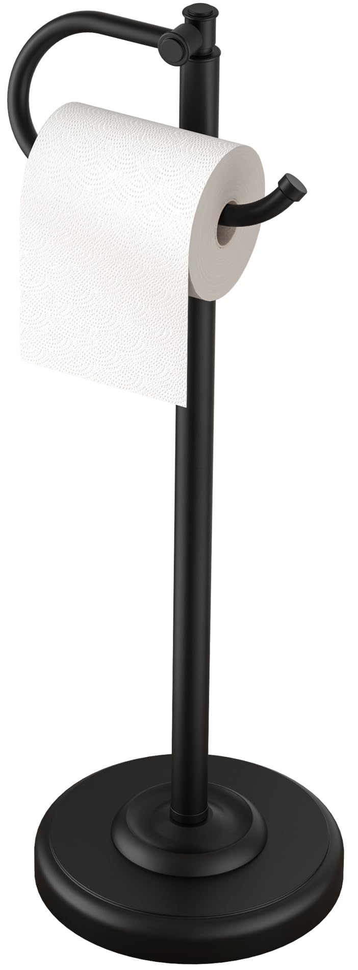 FORIOUS Toilet Paper Holder Stand, Vintage Freestanding Tissue Roll Holder — Amazon image 10