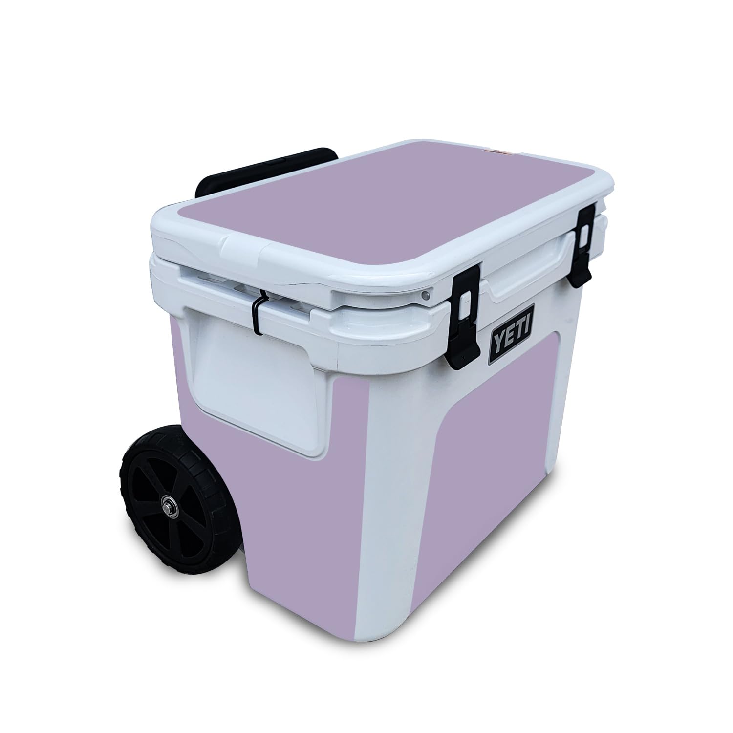 Skin Compatible with Yeti Roadie 32 Wheeled Cooler - Solid Lavender - Premium 3M Vinyl Protective Wrap Decal Cover - Easy to Apply | Crafted in The USA by MightySkins