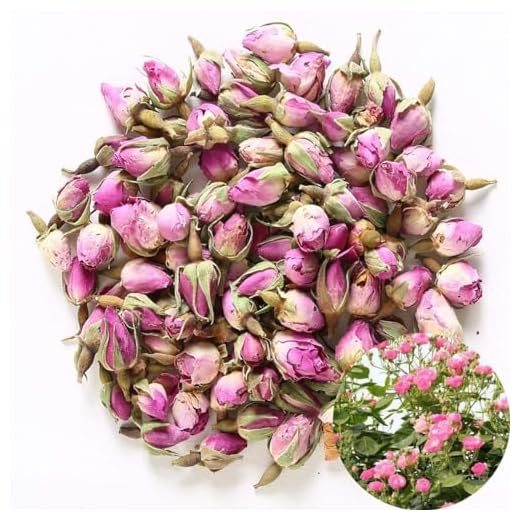 TooGet Fragante Rosado Natural Brotes de Rose Pétalos de Rosa Damascena Secado al Por Mayor de Rosa, Culinario de Grado Alimenticio - 115g