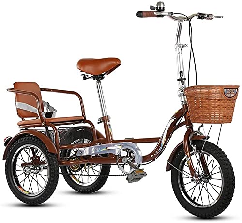 Triciclo para Adultos 14 Pulgadas con Canasta miniatura 1